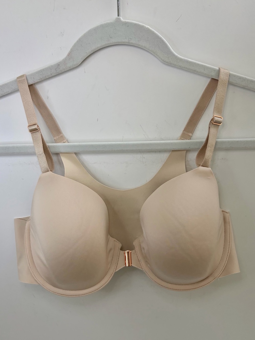 SOMA Vanishing 360 Perfect Coverage Nude Cream Bra 34C